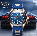 Reloj cronógrafo de calendario para hombre LIGE 4.webp