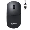 Mouse inalambrico TE-1217Bk /S