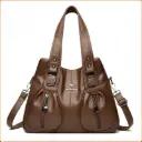 Bolso de Cuero - Estilo Kangaroo