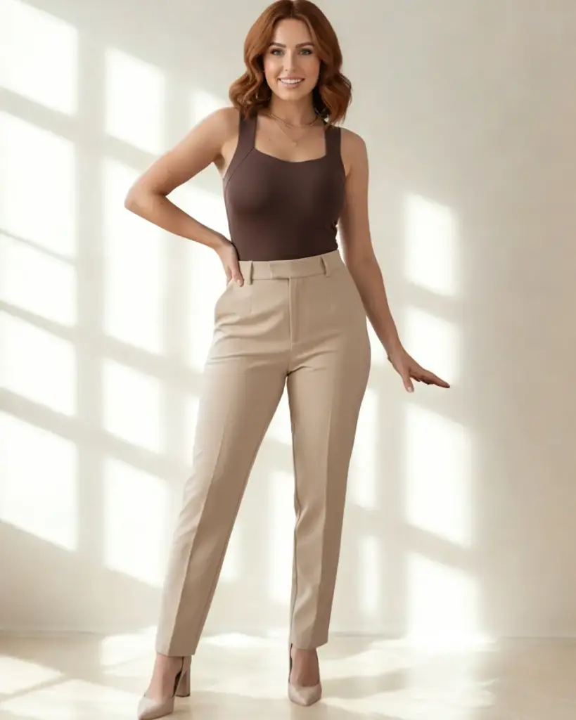 Body cuello cuadrado con copas sin costuras