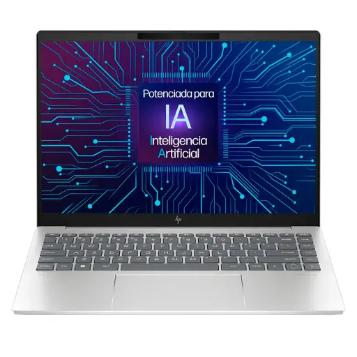 [THLT1018] Notebook HP Pavilion Plus 14-ew1002la, Core Ultra 7 155H hasta 4.8GHz, 32GB LPDDR5x-6400